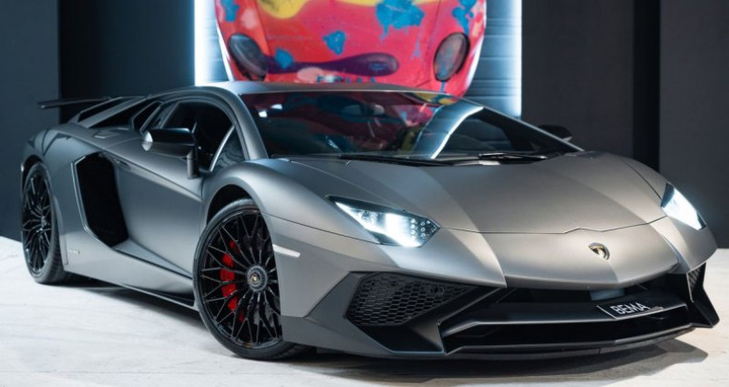 Lamborghini Aventador LP 750-4 SV 6.5 V12 | 1-600 CG Franaise Malus Pay |Histor  occasion  Saint Michel Sur orge